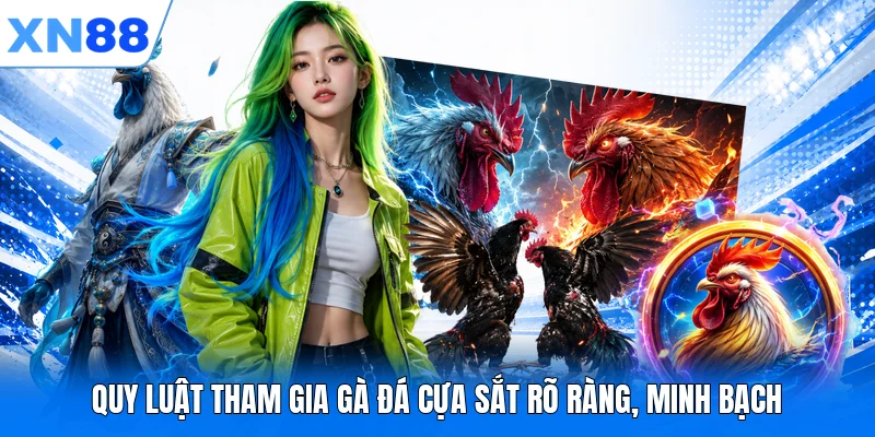 Quy luật tham gia gà đá cựa sắt rõ ràng, minh bạch